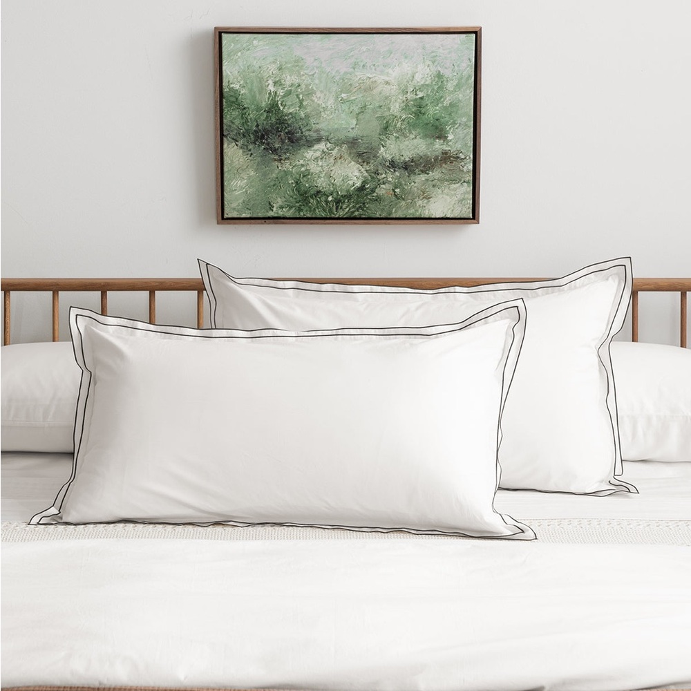 Devlin White Sham Set - McGee & Co